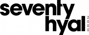 Seventy text logo