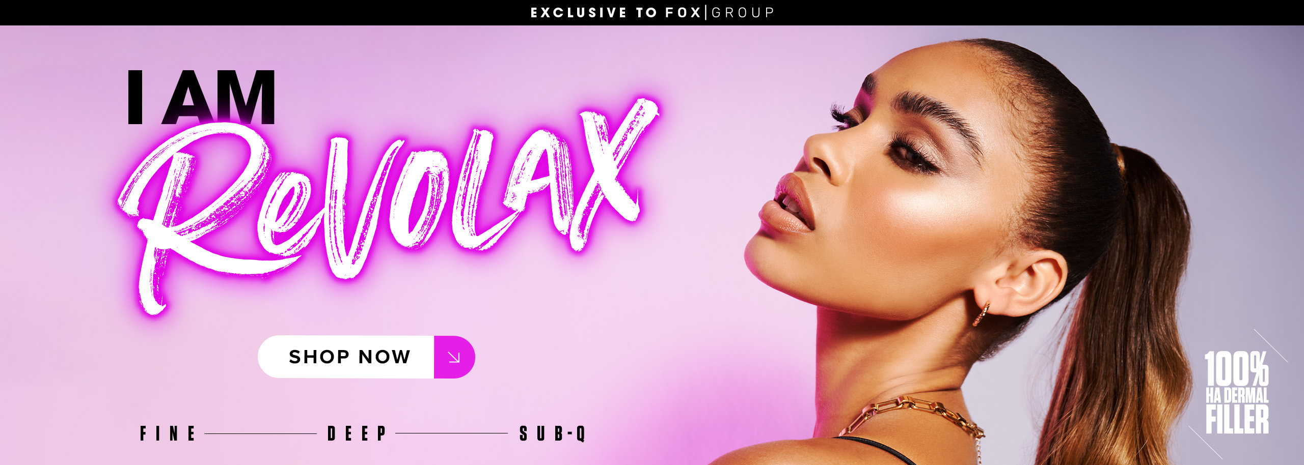 REVOLAX desktop banner